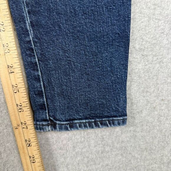 Agolde Womens Size 27 Skinny Denim Jeans Blue Medium Wash Pockets Stretch - Picture 5 of 8